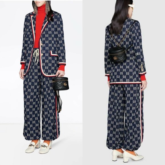 NWT Authentic Gucci GG Logo Marmont Mini Backpack - Picture 3 of 12